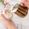 thumbnail image 2 of 550ml Stainless Steel Coffee Milk Frothing Cup Pitcher Jug With Scale, 2 of 5