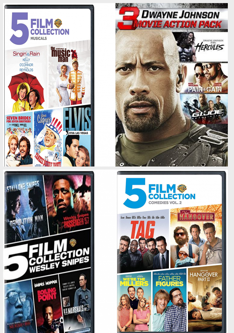 Assorted Multi-Feature Collections Pack DVD Jordan Ubuy - Main Image