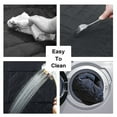 thumbnail image 3 of Gymax Black Waterproof Pet Front Seat Cover For Cars Nonslip Rubber Backing w/ Anchor, 3 of 10
