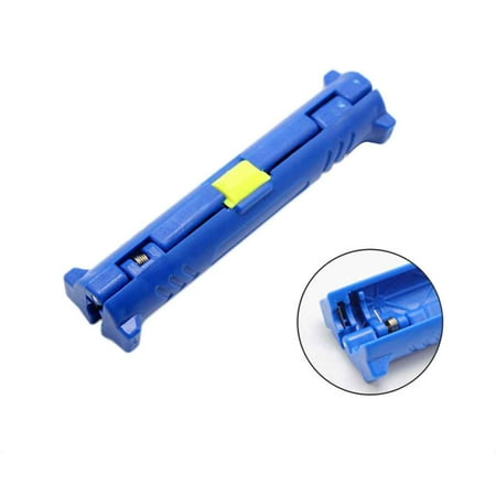 

ABIDE Coaxial Cable Wire Pen Stripper Stripping Tool for Cable Television o Video Rotary Household Seperator