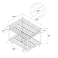 thumbnail image 4 of DHP Miles Metal Full/Full Bunk Bed, 4 of 8