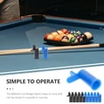 thumbnail image 3 of OULII 10Pcs Blue Billiard Bridge Head Adjustable Height for Billiards Games Enthusiasts, 3 of 8