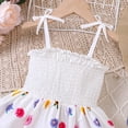 thumbnail image 4 of Robe Fille Robe Tutu Robe d'Anniversaire Fille Robe de Princesse Robe d'Été Vêtements d'Été pour Filles 4-5 Ans Mode Fille, 4 of 6