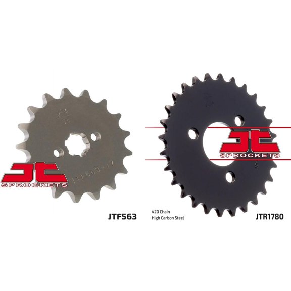Front & Rear Sproket Kit for SUZUKI JR50 C,N,T,X,Z-USA 78-82 JT Sprockets