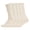 A-Beige, variant on 1 Pair Girls Ruffle Socks Cute Frilly Crew Socks for Toddler Kids Breathable Ribbed Knit Ankle Socks School Uniform Socks C-Yellow