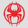 thumbnail image 2 of Womens Marvel: Spider-Man: Across the Spider-Verse Graffiti Red Logo Racerback Tank, 2 of 4