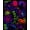 Purple, Pattern 3, variant on ODIKA 8'x10' Washable Area Rug Vivid: Eclectic Horror Gothic Imagery with Skulls, Specters, for Dining Room, Large Office, Lounge, Non-Slip Chair-Friendly Mat