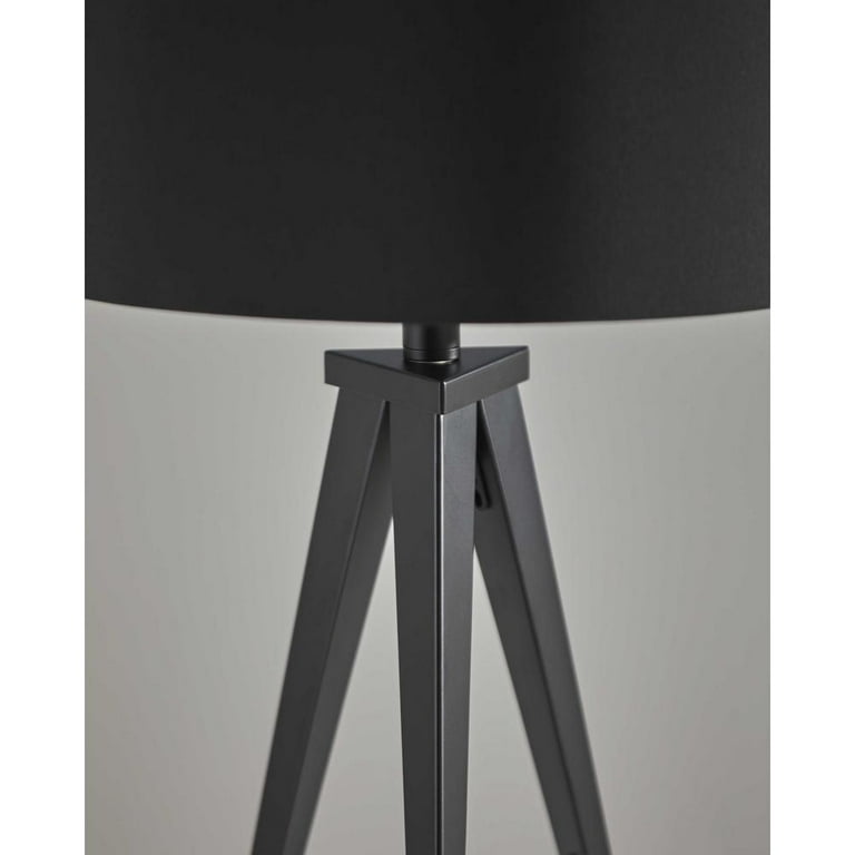 Treble Black Metal Table Lamp Treble Black Metal Table Lamp