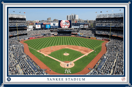 MLB New York Yankees - Yankee Stadium 22 Wall Poster, 14.725