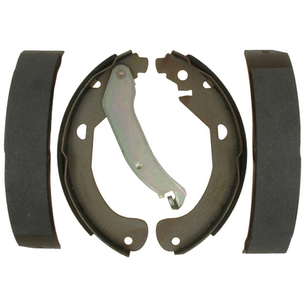 14795B Advantage Bonded Rear Brake Shoe Set with Lever, Basic shims
