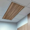thumbnail image 2 of 3 Pack Farm Brown Wooden Texture Fluorescent Light Covers for Ceiling Lights Countryside Wood Grain Barn Theme Magnetic Ceiling Light Covers Overhead Light Filters for Office Classroom Home, 2 of 9