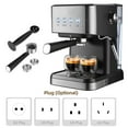 thumbnail image 3 of Coffee Maker,Espresso 1050w All-in-one Wand / 1.5l 1050w All-in-one Coffee All-in-one Coffee With 1.5l Water Tank/coffee 15 Bar Espresso Bar Espresso 1050w With Wand Water Tank/coffee Spoon, 3 of 7