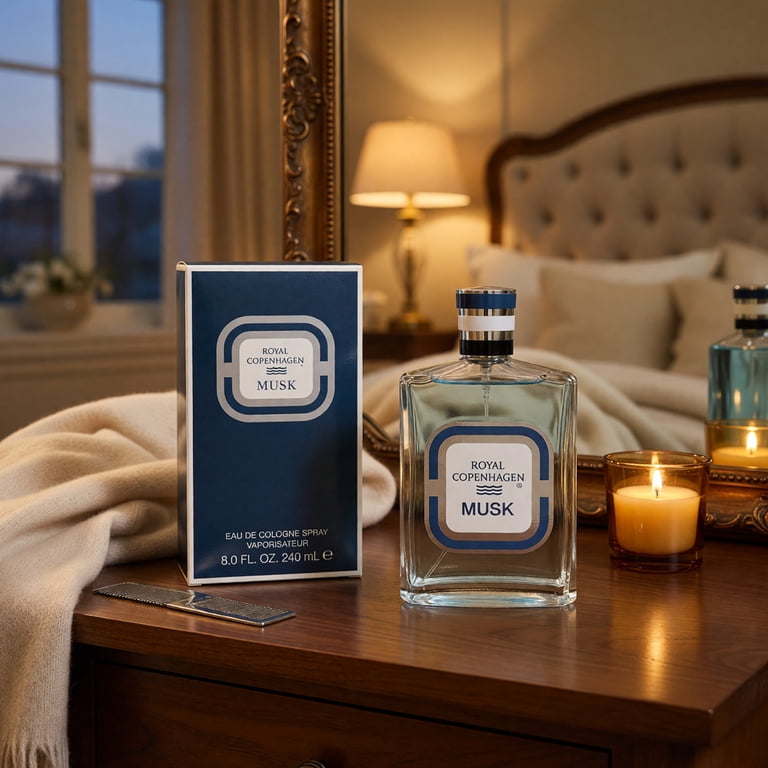 Royal Copenhagen Musk Men 8.0 oz 240 ml EDC Splash - Walmart.com