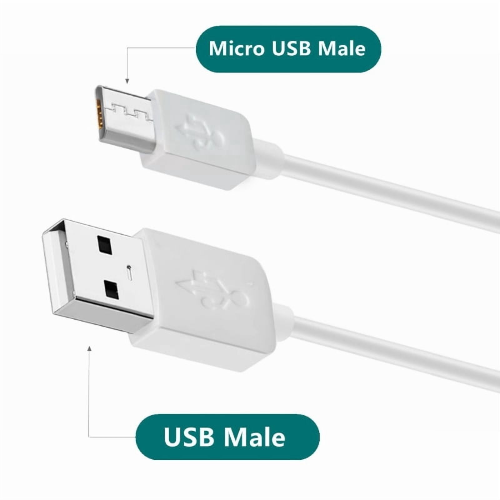 Quality USB to Micro USB Charger Cable for Tablet Reliable Charging Solution Flexible Charger Cord Power Supply