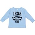 thumbnail image 3 of Inktastic Texas Awesome Since 1895 Boys or Girls Long Sleeve Toddler T-Shirt, 3 of 5