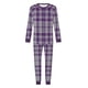 thumbnail image 5 of Pijama navideño para hombre, blusa y pantalones con estampado navideño a cuadros., 5 of 5