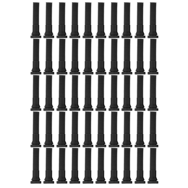 50 piezas de palitos de depilación para aves de corral, de alta velocidad, para desplumar pollos, color negro