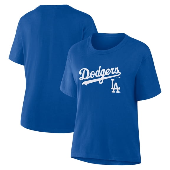 Women's Fanatics Royal Los Angeles Dodgers Lockup Legacy T-Shirt