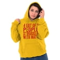 thumbnail image 3 of 4 out of 3 Struggle Math Nerd Humor Hoodie Sweatshirt Women Men Brisco Brands 2X, 3 of 6