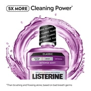 Listerine Total Care Intense Anticavity Fluoride Mouthwash, Intense Mint, 500 mL