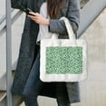 thumbnail image 7 of Yiaed Leopard print St. Patrick's Day Print Fluffy Shoulder Bag Plush Bags Women Ladies Tote Bag Fluffy White Furry Purse Handbag for Autumn and Winter, 7 of 7