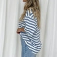 thumbnail image 7 of frariair Graphic Color Block Tee Featuring Relaxed Pullover Style And Breathable Fabric Perfect For Everyday Wear Blue, 7 of 7