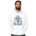 thumbnail image 4 of King of Kings Jesus Lion Christian Men's Big & Tall Graphic Hoodie Brisco Brands 4X, 4 of 5