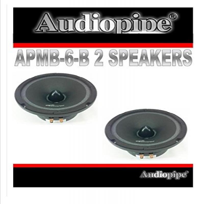 1 pair 6" 250 Watt Dynamic Loudspeaker Full Range 8 Ohm Car Audio Stereo APMB-6 