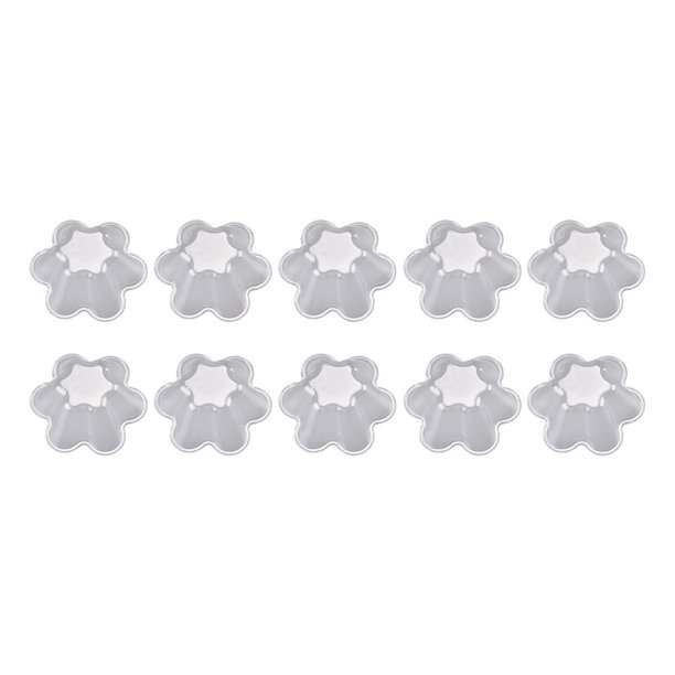 Billuyoard Cuenco para helado en forma de flor de 100 piezas, tienda para el hogar, apilable, de un solo uso, para pastel, postre de Chocolate, taza para Cocina y Comedor Billuyoard HA071548-01