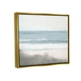 thumbnail image 3 of Stupell Industries Rolling Beach Waves Foamy Shoreline Graphic Art Metallic Gold Floating Framed Canvas Print Wall Art, Design by Kim Allen, 3 of 6