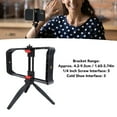 thumbnail image 4 of Smartphone Video Rig Hand Girp Stabilizer, Smartphone Video Rig ABS with Tripod for Vlogging, 4 of 7