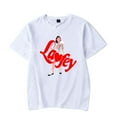 thumbnail image 3 of Singer Laufey Merch T-Shirt Col Rond Manches Courtes Été Hommes Femmes T-Shirt Harajuku Mode Urbaine Vêtements, 3 of 4