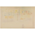 thumbnail image 2 of Georges Seurat 14x11 Black Ornate Wood Framed Double Matted Museum Art Print Titled: A Shop and Two Figures (1882), 2 of 5
