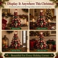 thumbnail image 6 of 2026 New 3D Quilted Fabric Christmas Tree Kit, DIY Patchwork Craft Set for Beginners, Handmade Tabletop Holiday Decor for Mantel, Office, and Shelf Display, 6 of 7