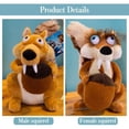 thumbnail image 3 of Djurdocka Ice Age Scrat Ekorn Plyschleksak Baby (hanekorre, 10,6 tum), 3 of 5