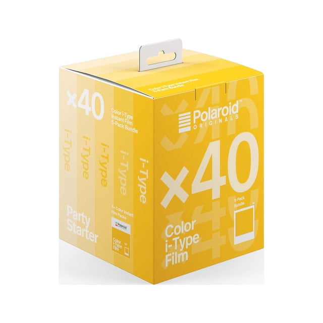 Paquete de 40 películas Polaroid Originals de Instant Color 600