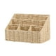 thumbnail image 5 of IMITACIÓN Canasta de almacenamiento de ratán Caja de almacenamiento dividida Moda a mano Portable Sondries Organizador Canasta de estantería tejida, 5 of 8