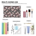 thumbnail image 4 of Kdxio Butterflies1 Makeup Bag Toiletry Bag Canvas Makeup Bags Zipper Cosmetic Pouch Travel Cosmetic Pouch for Women Gifts, 4 of 7