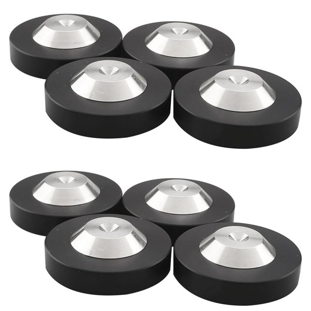 Hifi Audio 8Pcs Speaker AMP CD Spike Base Pad Isolation Feet Improve Sound 39X13mm