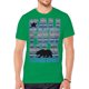 thumbnail image 1 of Camiseta de patrón tribal azul de la República de California Hombre - Kelly - Pequeño Gravity Trading Camiseta de manga corta, 1 of 1