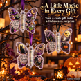 thumbnail image 4 of Halloween Cash Gift Ornament, 6Pcs Butterfly Acrylic Money Holder for Cash, Clear Xmas Tree Hanging Decoration, Unique Stocking Stuffer Money Gift, 4 of 8