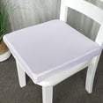 thumbnail image 2 of Nvzi Soft Foam Seat Cushion, Thicken Chair Pad, 20X20X2 Inches Chair Cushion with Removable Cover, for Relief and Comfort White, 2 of 3