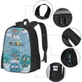 thumbnail image 3 of Cute Anais Backpack The Amazing Anime World Of Gumball Backpack Casual Large Capacity Laptop Backpack Cartoon Anime Fans Gift, 3 of 6