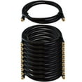 thumbnail image 4 of iMBAPrice 12 feet RG6 Coaxial Cable, F-Type Screw-on Connectors for F-Female Devices - Black, 4 of 5