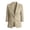 Khaki, variant on Achuyrbd Women's Dressy 3/4 Sleeve Blazer, Notch Lapel One Button Open Front Blazers, Casual Work Lightweight Suit Jacket, S-2XL