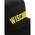 thumbnail image 3 of Original Snapback Custom American Cities State Letters Ajustable Flat Visor Cap, 3 of 4