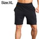 thumbnail image 2 of Pantalones cortos deportivos negros para correr para hombre Pantalones cortos de entrenamiento físico Pantalones cortos de secado rápido, 2 of 6