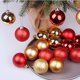 thumbnail image 5 of Adornos navideños de plástico galvanizado de moda clásica de 3 cm, adornos creativos coloridos para árbol de Navidad, 5 of 5