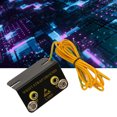 thumbnail image 1 of Wrist Strap Grounding Socket, 2 Hole ESD Wrist Strap Grounding Plug Professional With 1.6m Cable For Workstation, 1 of 8