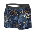 thumbnail image 2 of Balery Mystical Underwater Coral Scene Men's Boxer Briefs, Soft and Breathable Cotton Underwear with nylon Waistband-Large, 2 of 9
